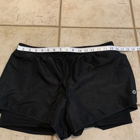 💜 RBX Black Athletic Running Shorts with Inner Liner - Size M - Picture 5 of 8